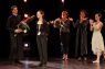 PHOTO: 1576 Title: LISZ MEMORIAL EVENING - From left: Gergely Leblanc, Lilla Pártay, Katalin Volf, Izabella Simon, Adrienn Pap  -  Ballet Photography