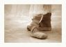 Fine Art Prints - Pointe Shoes Sepia - (Print Available on Hahnemühle Bamboo/Cotton Matt Paper) - Fine Art Print Ballet Photo